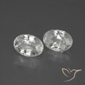 Shop natural 2.71ct ホワイト ジルコン gems, 楕円形, from カンボジア at GemSelect. In stock, global shipping!