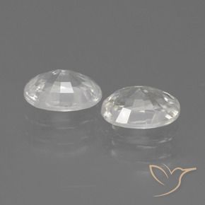 Shop natural 2.50ct ホワイト ジルコン gems, 楕円形, from カンボジア at GemSelect. In stock, global shipping!