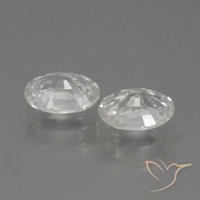 Shop natural 2.47ct ホワイト ジルコン gems, 楕円形, from カンボジア at GemSelect. In stock, global shipping!