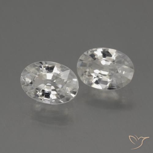 Shop natural 2.24ct ホワイト ジルコン gems, 楕円形, from カンボジア at GemSelect. In stock, global shipping!