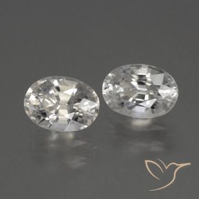 Shop natural 2.65ct ウォームホワイト ジルコン gems, 楕円形, from カンボジア at GemSelect. In stock, global shipping!
