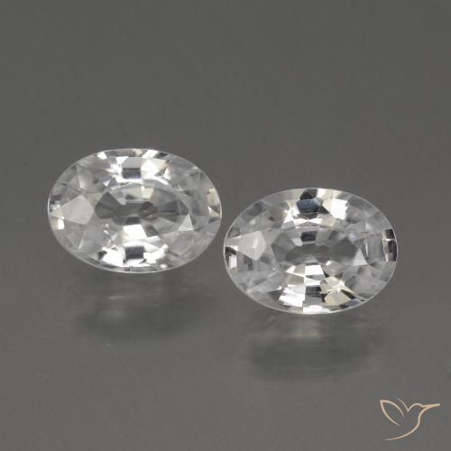 Shop natural 2.31ct ウォームホワイト ジルコン gems, 楕円形, from カンボジア at GemSelect. In stock, global shipping!