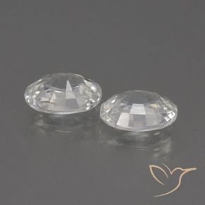Shop natural 2.31ct ウォームホワイト ジルコン gems, 楕円形, from カンボジア at GemSelect. In stock, global shipping!