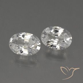 Shop natural 2.18ct ホワイト ジルコン gems, 楕円形, from カンボジア at GemSelect. In stock, global shipping!