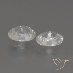 Shop natural 2.46ct ホワイト ジルコン gems, 楕円形, from カンボジア at GemSelect. In stock, global shipping!