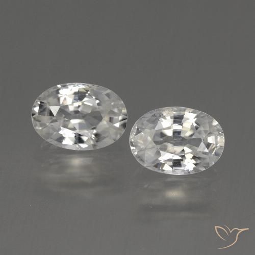 Shop natural 2.16ct ウォームホワイト ジルコン gems, 楕円形, from カンボジア at GemSelect. In stock, global shipping!