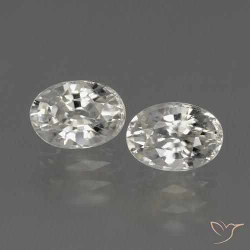 Shop natural 2.64ct ウォームホワイト ジルコン gems, 楕円形, from カンボジア at GemSelect. In stock, global shipping!