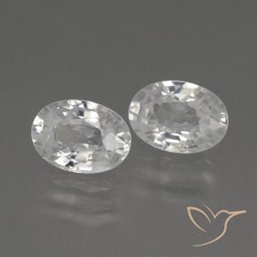 Shop natural 2.53ct ホワイト ジルコン gems, 楕円形, from カンボジア at GemSelect. In stock, global shipping!
