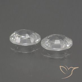 Shop natural 2.53ct ホワイト ジルコン gems, 楕円形, from カンボジア at GemSelect. In stock, global shipping!