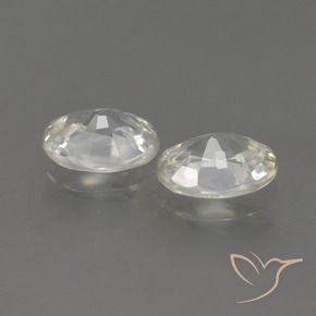 Shop natural 2.32ct ウォームホワイト ジルコン gems, 楕円形, from カンボジア at GemSelect. In stock, global shipping!