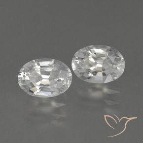 Shop natural 2.40ct ホワイト ジルコン gems, 楕円形, from カンボジア at GemSelect. In stock, global shipping!