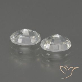 Shop natural 2.40ct ホワイト ジルコン gems, 楕円形, from カンボジア at GemSelect. In stock, global shipping!