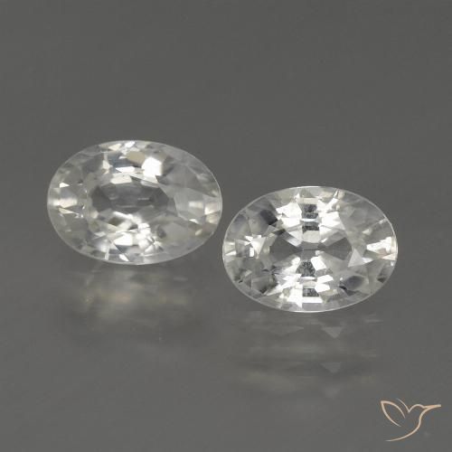 Shop natural 2.38ct ウォームホワイト ジルコン gems, 楕円形, from カンボジア at GemSelect. In stock, global shipping!