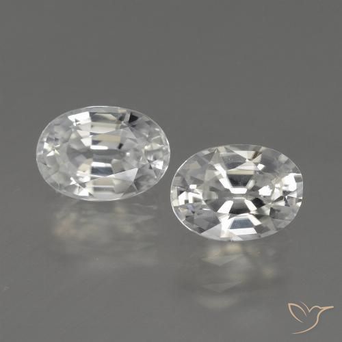 Shop natural 2.56ct ウォームホワイト ジルコン gems, 楕円形, from カンボジア at GemSelect. In stock, global shipping!
