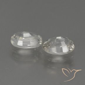 Shop natural 2.36ct ウォームホワイト ジルコン gems, 楕円形, from カンボジア at GemSelect. In stock, global shipping!