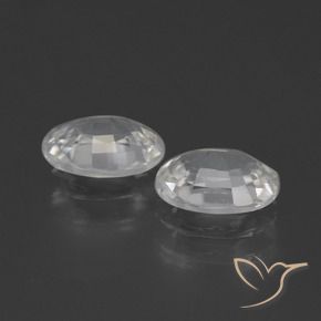 Shop natural 2.38ct ホワイト ジルコン gems, 楕円形, from カンボジア at GemSelect. In stock, global shipping!