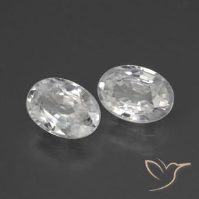 Shop natural 2.39ct ホワイト ジルコン gems, 楕円形, from カンボジア at GemSelect. In stock, global shipping!