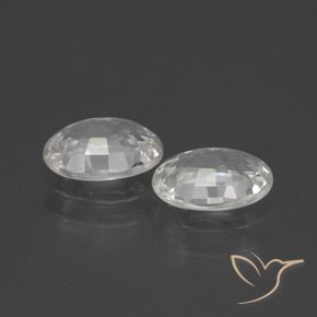 Shop natural 2.25ct ホワイト ジルコン gems, 楕円形, from カンボジア at GemSelect. In stock, global shipping!