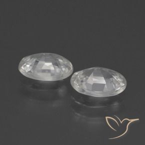 Shop natural 2.24ct ホワイト ジルコン gems, 楕円形, from カンボジア at GemSelect. In stock, global shipping!