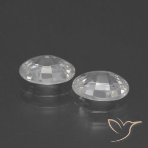 Shop natural 2.39ct ホワイト ジルコン gems, 楕円形, from カンボジア at GemSelect. In stock, global shipping!
