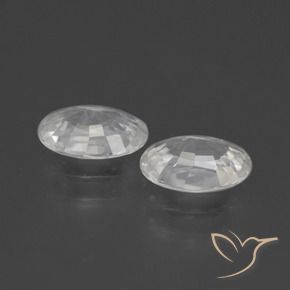 Shop natural 2.10ct ホワイト ジルコン gems, 楕円形, from カンボジア at GemSelect. In stock, global shipping!