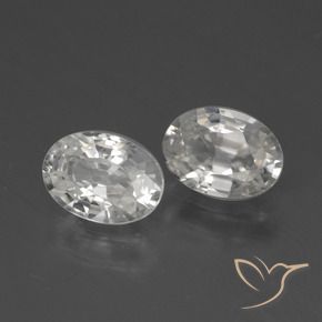 Shop natural 2.27ct ウォームホワイト ジルコン gems, 楕円形, from カンボジア at GemSelect. In stock, global shipping!