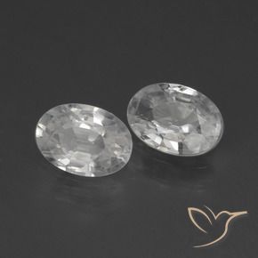 Shop natural 2.07ct ホワイト ジルコン gems, 楕円形, from カンボジア at GemSelect. In stock, global shipping!