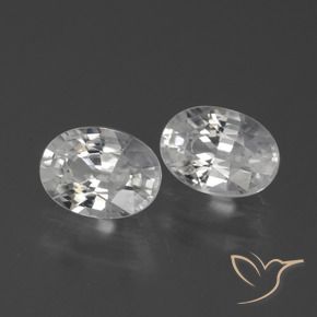 Shop natural 2.46ct ホワイト ジルコン gems, 楕円形, from カンボジア at GemSelect. In stock, global shipping!