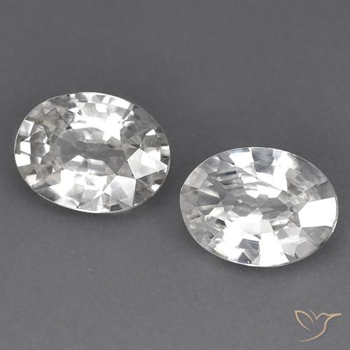 Shop natural 1.96ct ホワイト ジルコン gems, 楕円形, from カンボジア at GemSelect. In stock, global shipping!