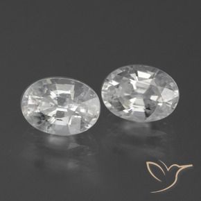 Shop natural 2.57ct ホワイト ジルコン gems, 楕円形, from カンボジア at GemSelect. In stock, global shipping!