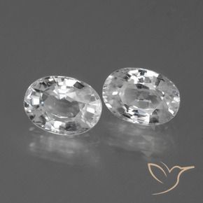 Shop natural 2.85ct クリアホワイト ジルコン gems, 楕円形, from カンボジア at GemSelect. In stock, global shipping!