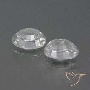 Shop natural 2.85ct クリアホワイト ジルコン gems, 楕円形, from カンボジア at GemSelect. In stock, global shipping!