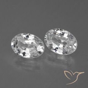 Shop natural 2.55ct ホワイト ジルコン gems, 楕円形, from カンボジア at GemSelect. In stock, global shipping!