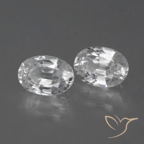 Shop natural 2.54ct ホワイト ジルコン gems, 楕円形, from カンボジア at GemSelect. In stock, global shipping!