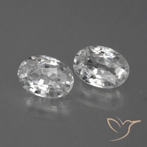 Shop natural 2.54ct クリアホワイト ジルコン gems, 楕円形, from カンボジア at GemSelect. In stock, global shipping!