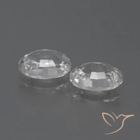 Shop natural 2.54ct クリアホワイト ジルコン gems, 楕円形, from カンボジア at GemSelect. In stock, global shipping!