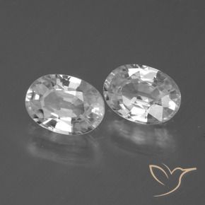 Shop natural 2.59ct ホワイト ジルコン gems, 楕円形, from カンボジア at GemSelect. In stock, global shipping!