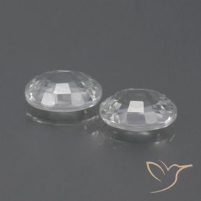 Shop natural 2.59ct ホワイト ジルコン gems, 楕円形, from カンボジア at GemSelect. In stock, global shipping!