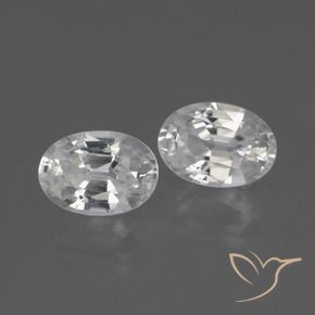 Shop natural 2.36ct ホワイト ジルコン gems, 楕円形, from カンボジア at GemSelect. In stock, global shipping!