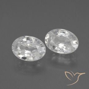 Shop natural 2.48ct ホワイト ジルコン gems, 楕円形, from カンボジア at GemSelect. In stock, global shipping!