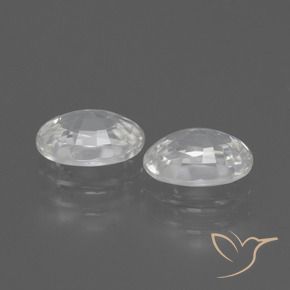 Shop natural 2.48ct ホワイト ジルコン gems, 楕円形, from カンボジア at GemSelect. In stock, global shipping!