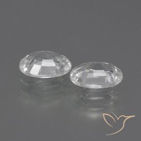 Shop natural 2.19ct ホワイト ジルコン gems, 楕円形, from カンボジア at GemSelect. In stock, global shipping!