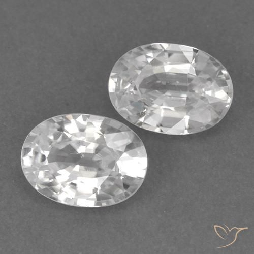 Shop natural 2.48ct ホワイト ジルコン gems, 楕円形, from カンボジア at GemSelect. In stock, global shipping!