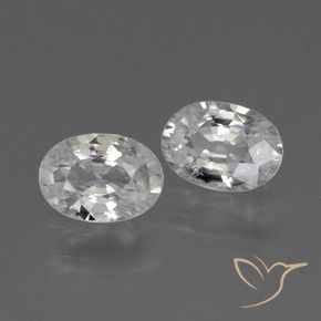 Shop natural 2.27ct ホワイト ジルコン gems, 楕円形, from カンボジア at GemSelect. In stock, global shipping!