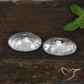 Shop natural 2.30ct ホワイト ジルコン gems, 楕円形, from カンボジア at GemSelect. In stock, global shipping!