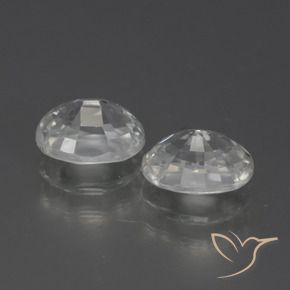 Shop natural 2.80ct ホワイト ジルコン gems, 楕円形, from カンボジア at GemSelect. In stock, global shipping!