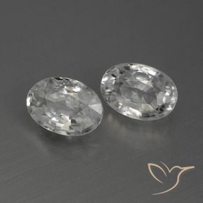 Shop natural 2.53ct ホワイト ジルコン gems, 楕円形, from カンボジア at GemSelect. In stock, global shipping!