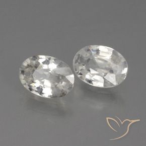 Shop natural 2.15ct ホワイト ジルコン gems, 楕円形, from カンボジア at GemSelect. In stock, global shipping!