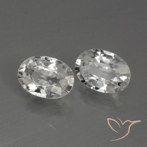 Shop natural 2.39ct ホワイト ジルコン gems, 楕円形, from カンボジア at GemSelect. In stock, global shipping!