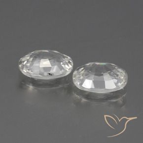 Shop natural 2.39ct ホワイト ジルコン gems, 楕円形, from カンボジア at GemSelect. In stock, global shipping!